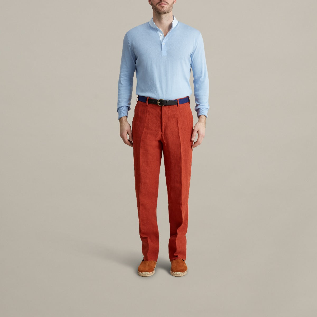 Trousers Style 12 In Brick