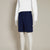 Tailored Linen Beach Shorts In Dark Navy