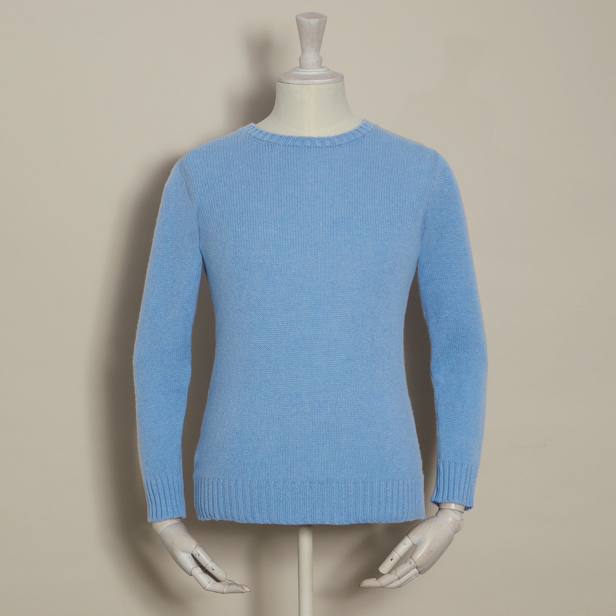 Super Soft Cashmere Sweater In Blue