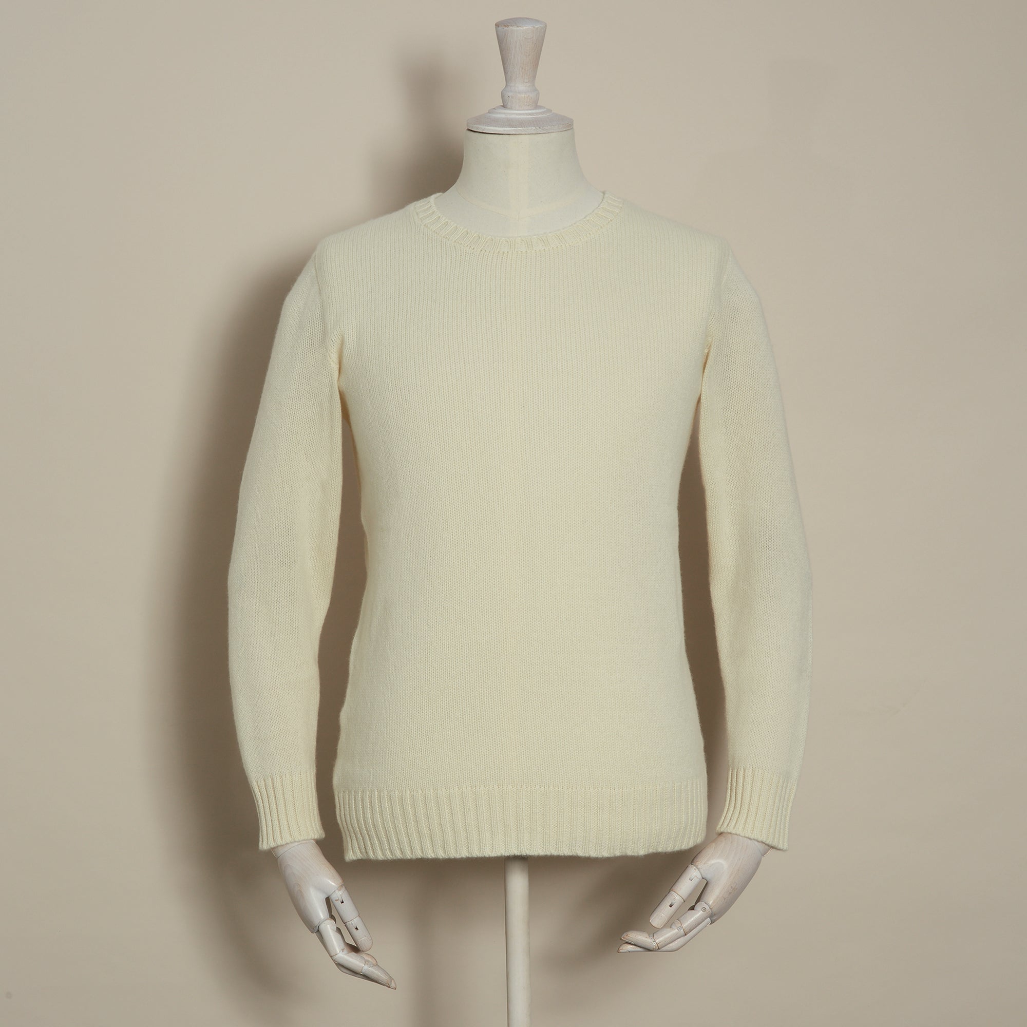 Super Soft Cashmere Sweater In Light Natural