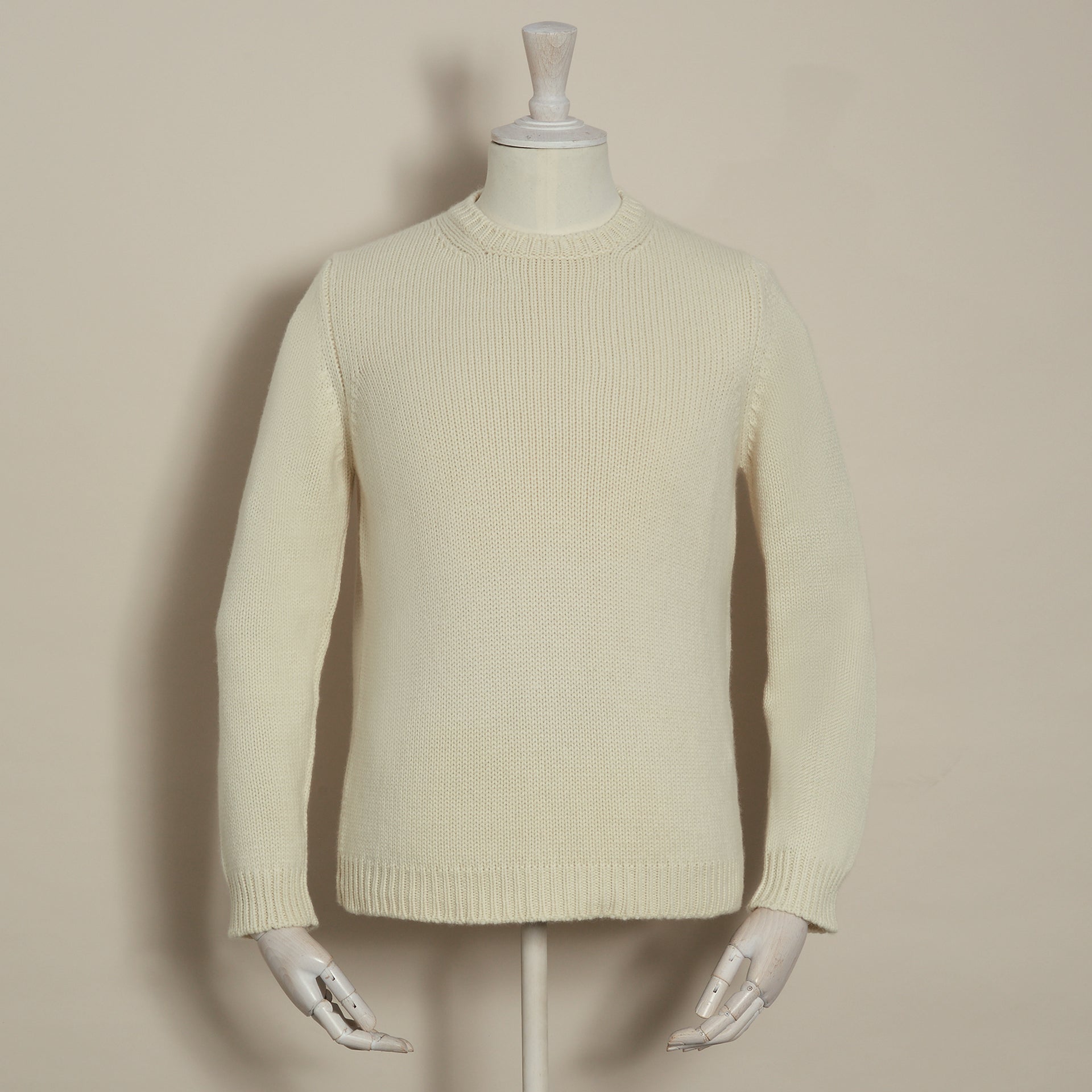 12Ply Plain Knit Cashmere Sweater
