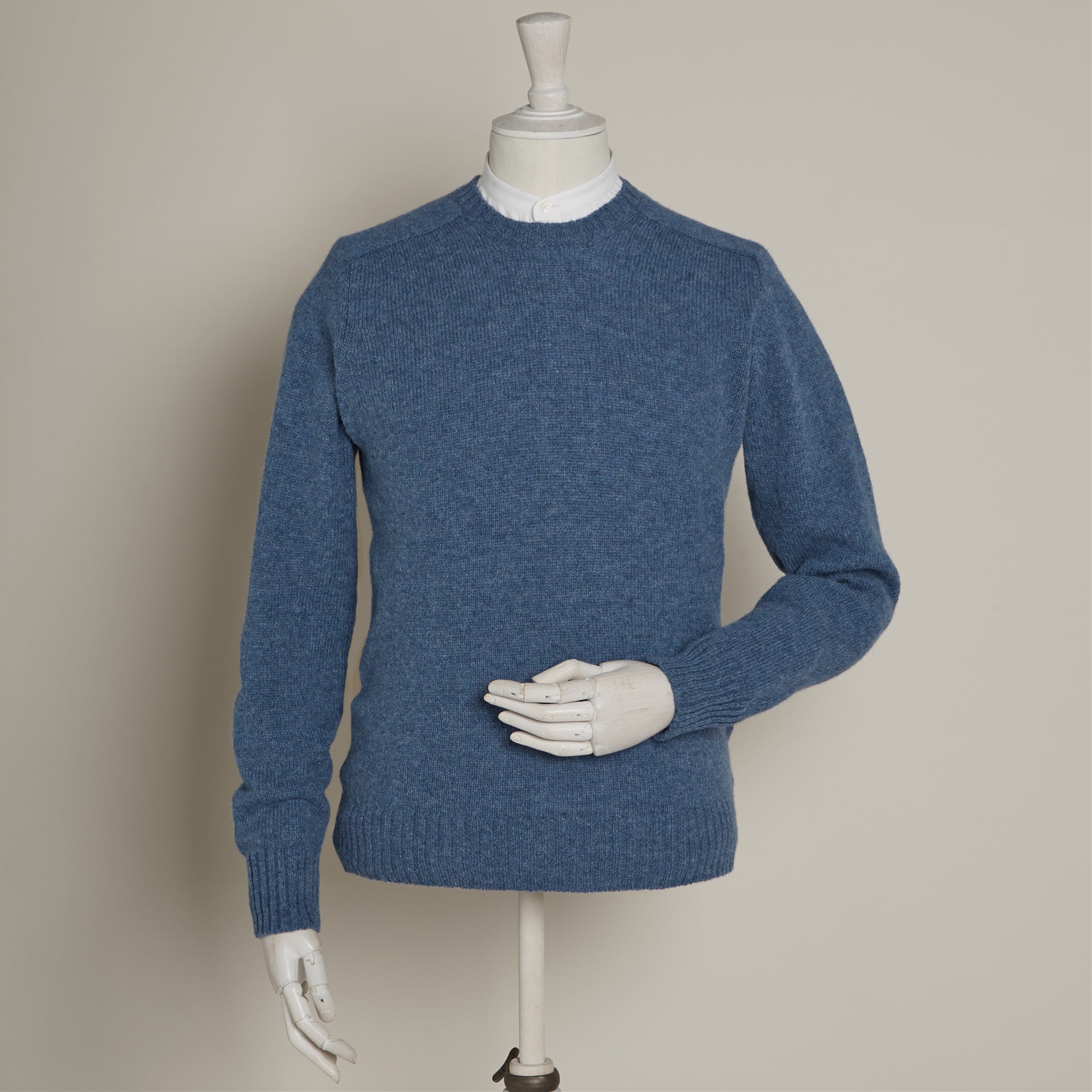 Shetland Sweater In Blue