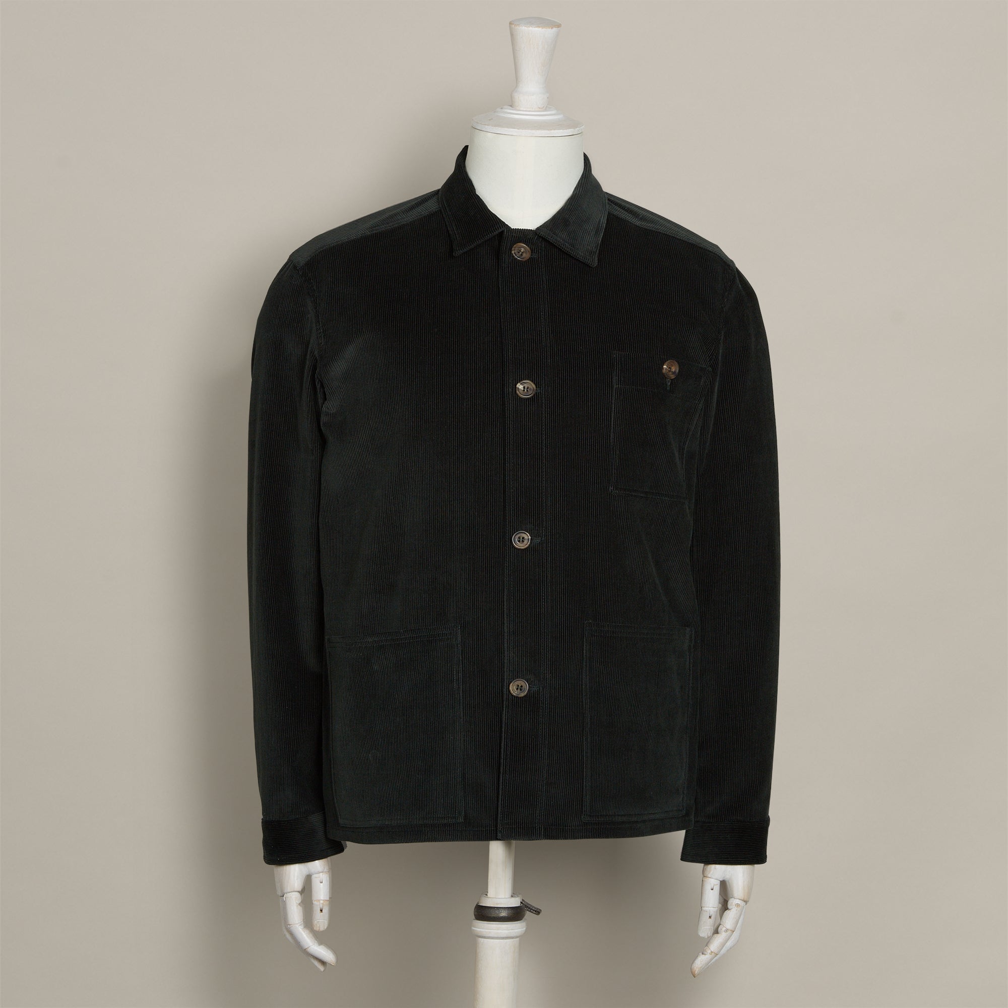 Corduroy Jacket No. 2 In Dark Green