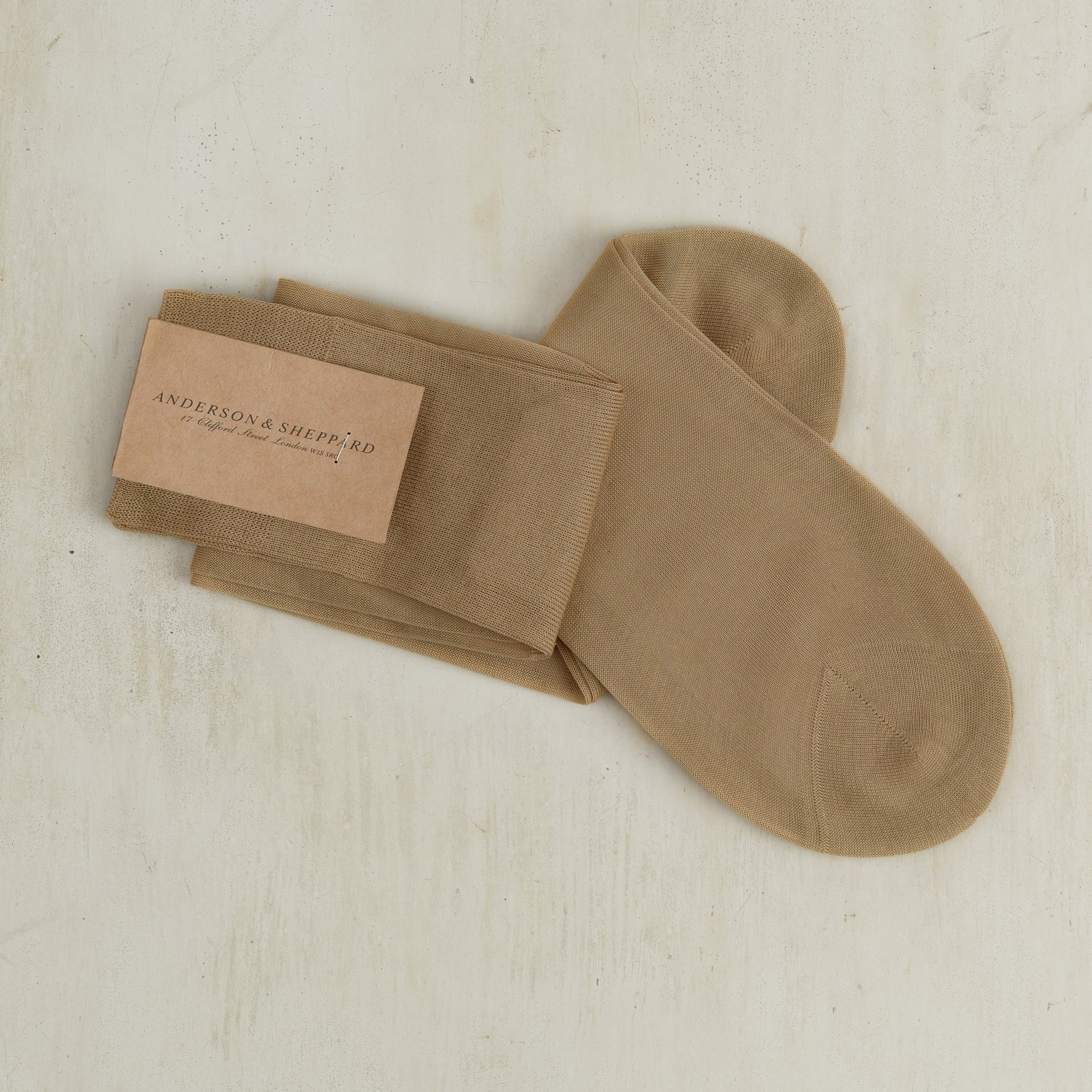 Long Plain Cotton Socks