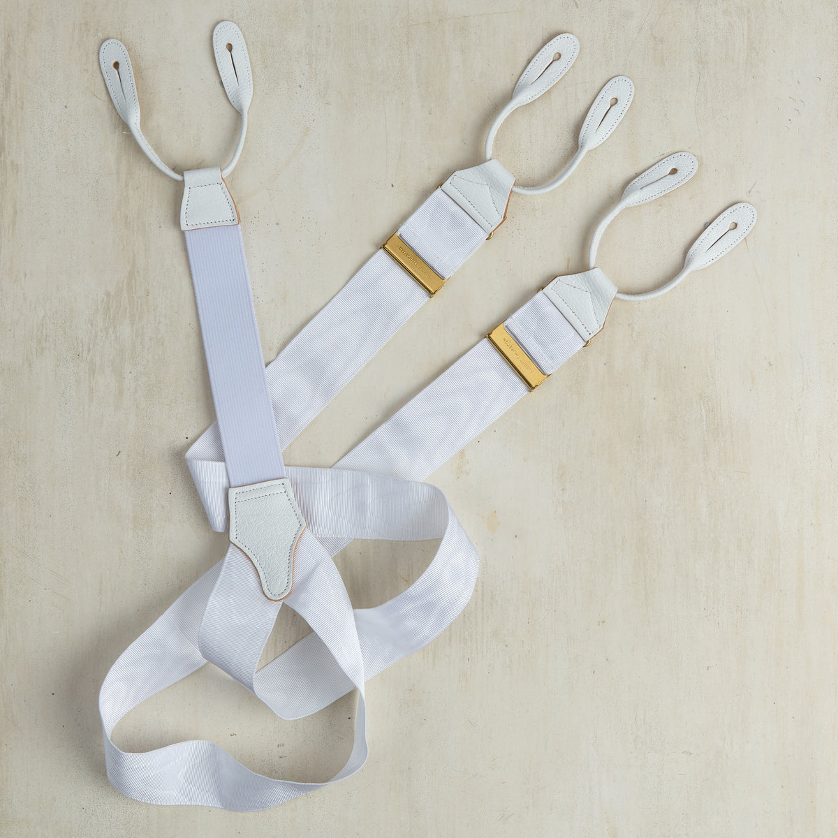 Handmade Moire Braces
