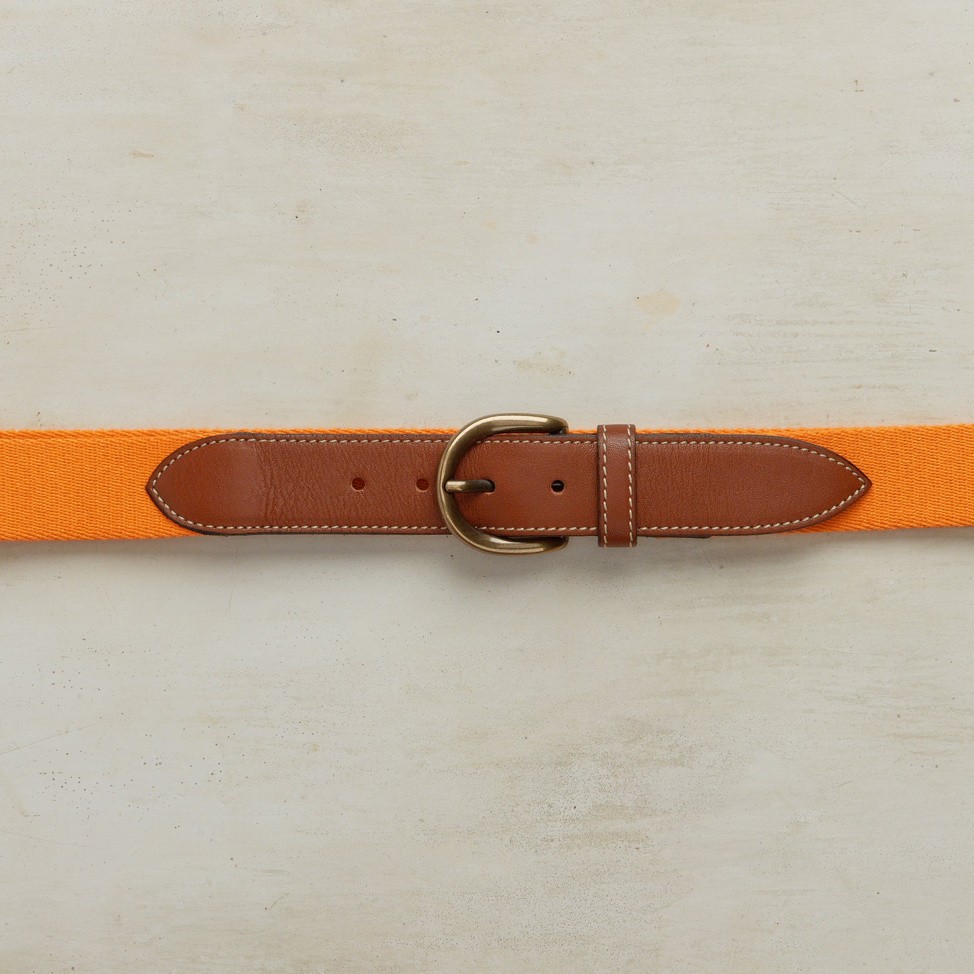 Webbing Belt In Orange