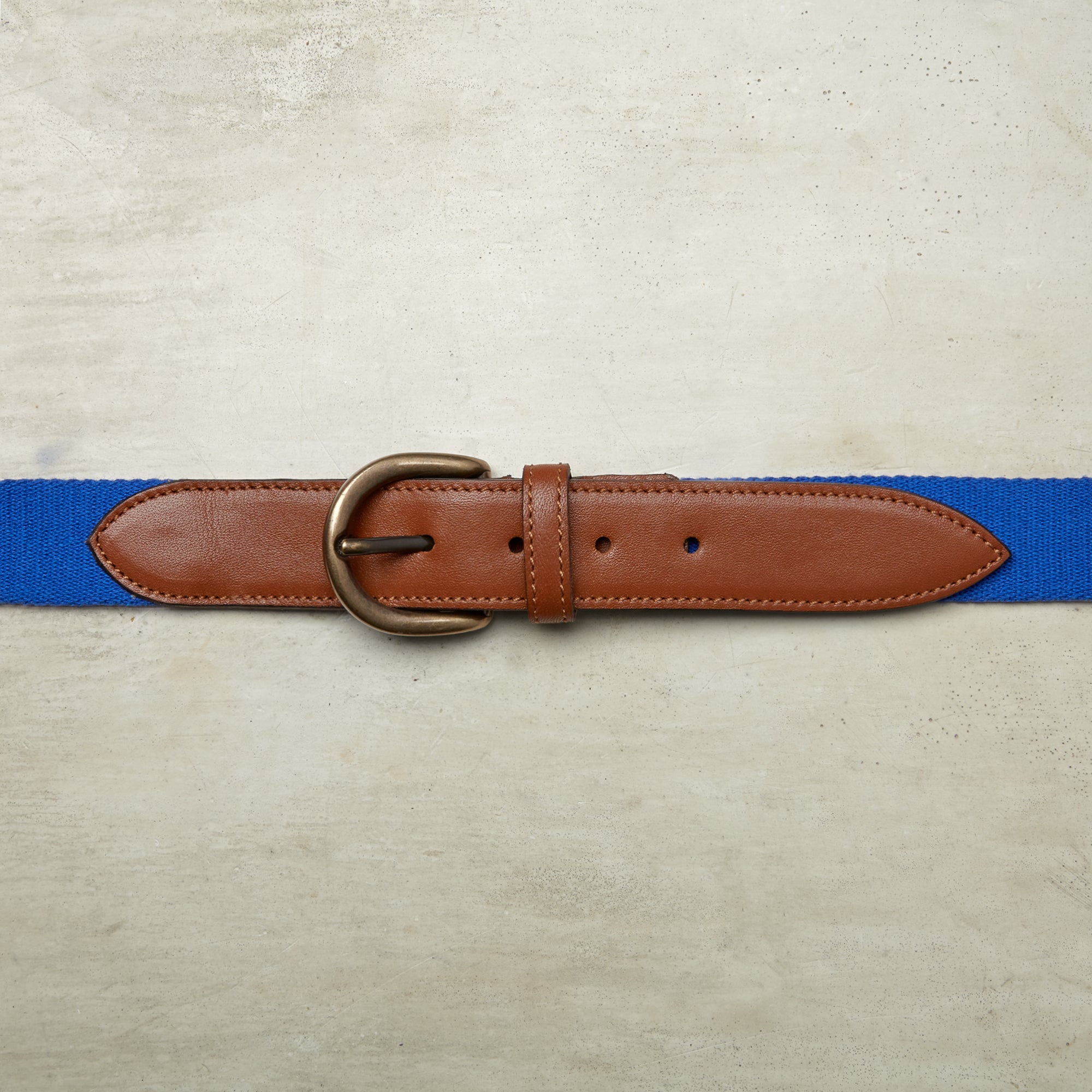 Webbing Belt In Royal Blue