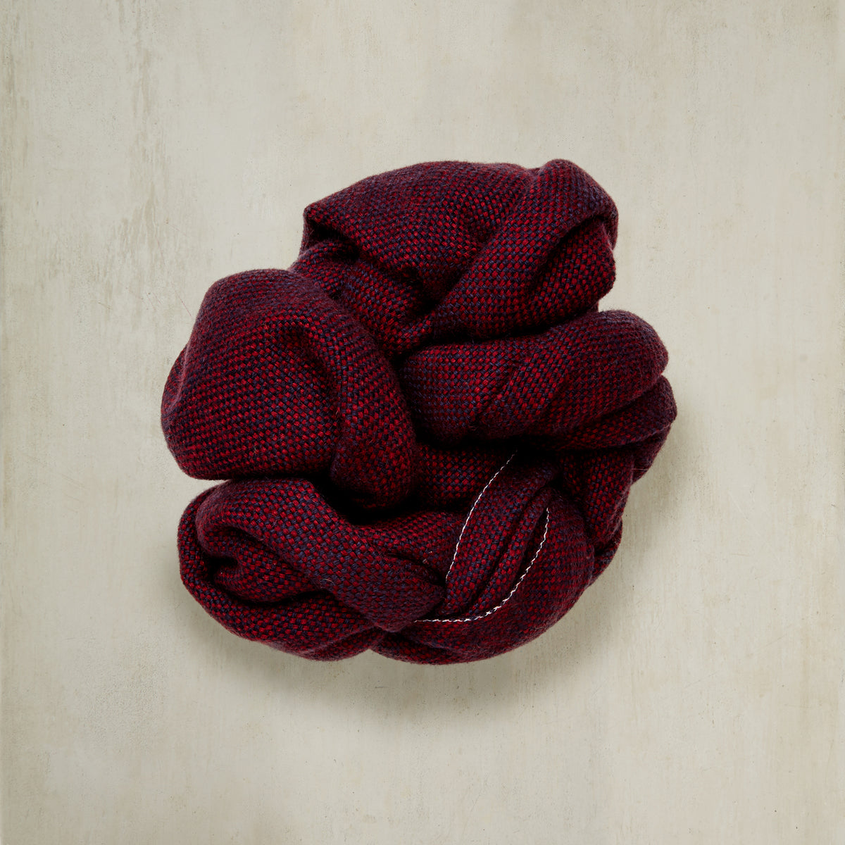 Cashmere Birdseye Scarf Burgundy