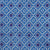 Cotton Mosaic Pocket Square In Sky And Indigo