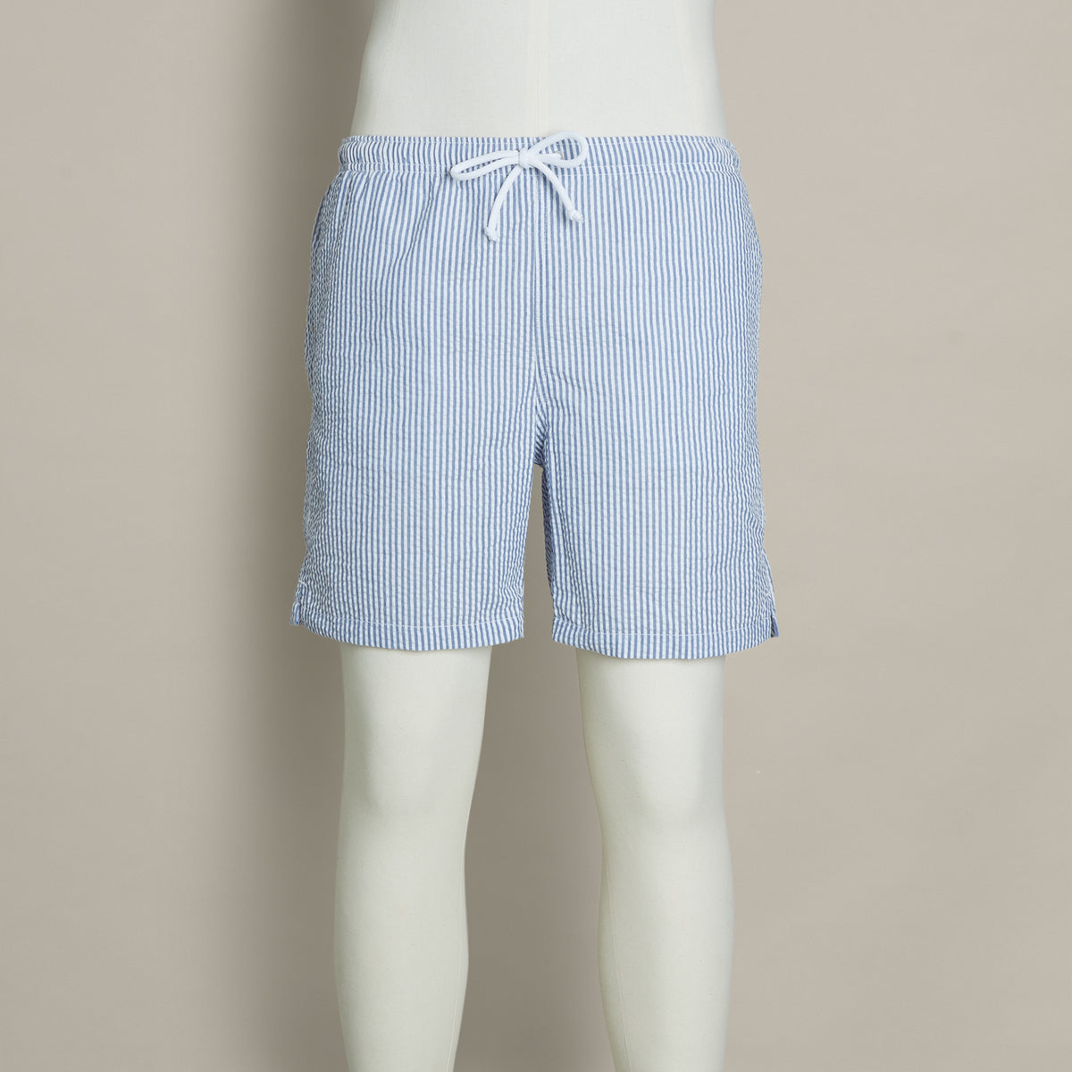 Seersucker Swim Shorts