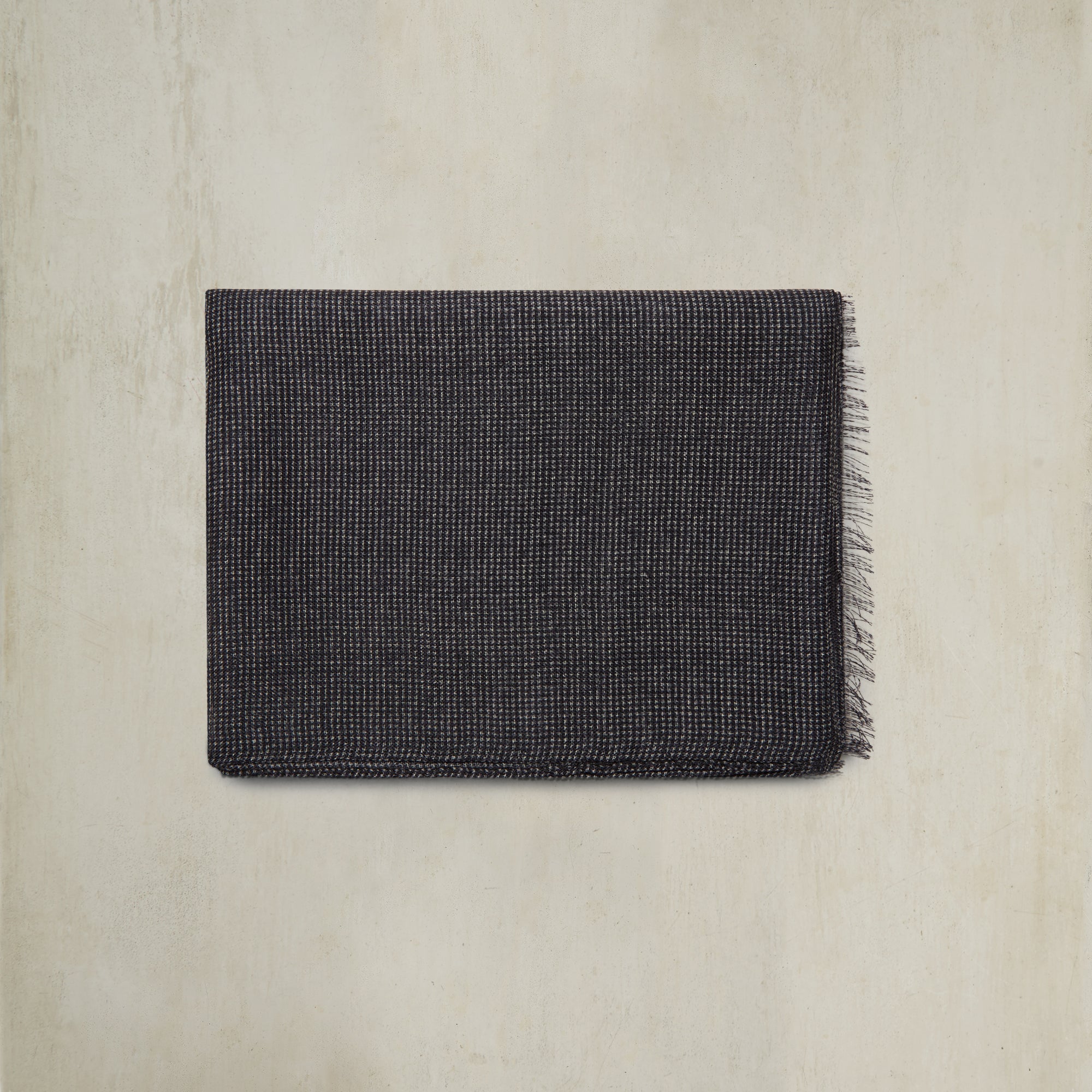 Wool/Silk Birdseye Scarf