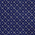 Tile Pattern Cotton Pocket Square In Blue