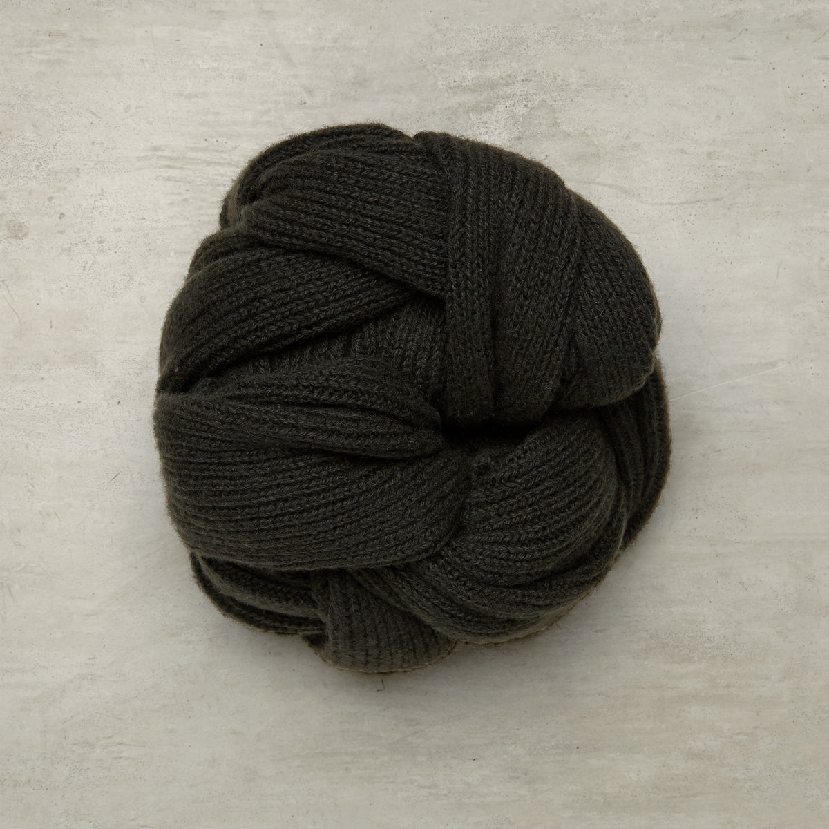 Ribbed Cashmere Scarf