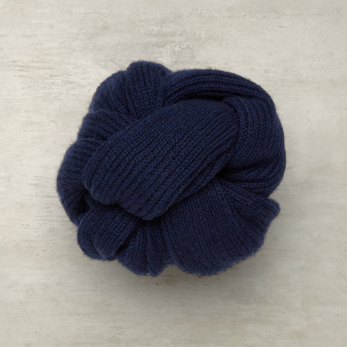 Ribbed Cashmere Scarf