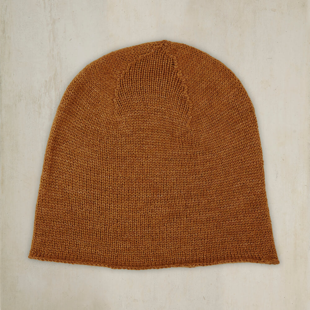 Muskox Knitted Beanie Hat In Tobacco