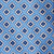 Geometric Print Tie In Blue