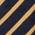 Textured Silk Tie With Diagonal Stripe in Navy and Yellow