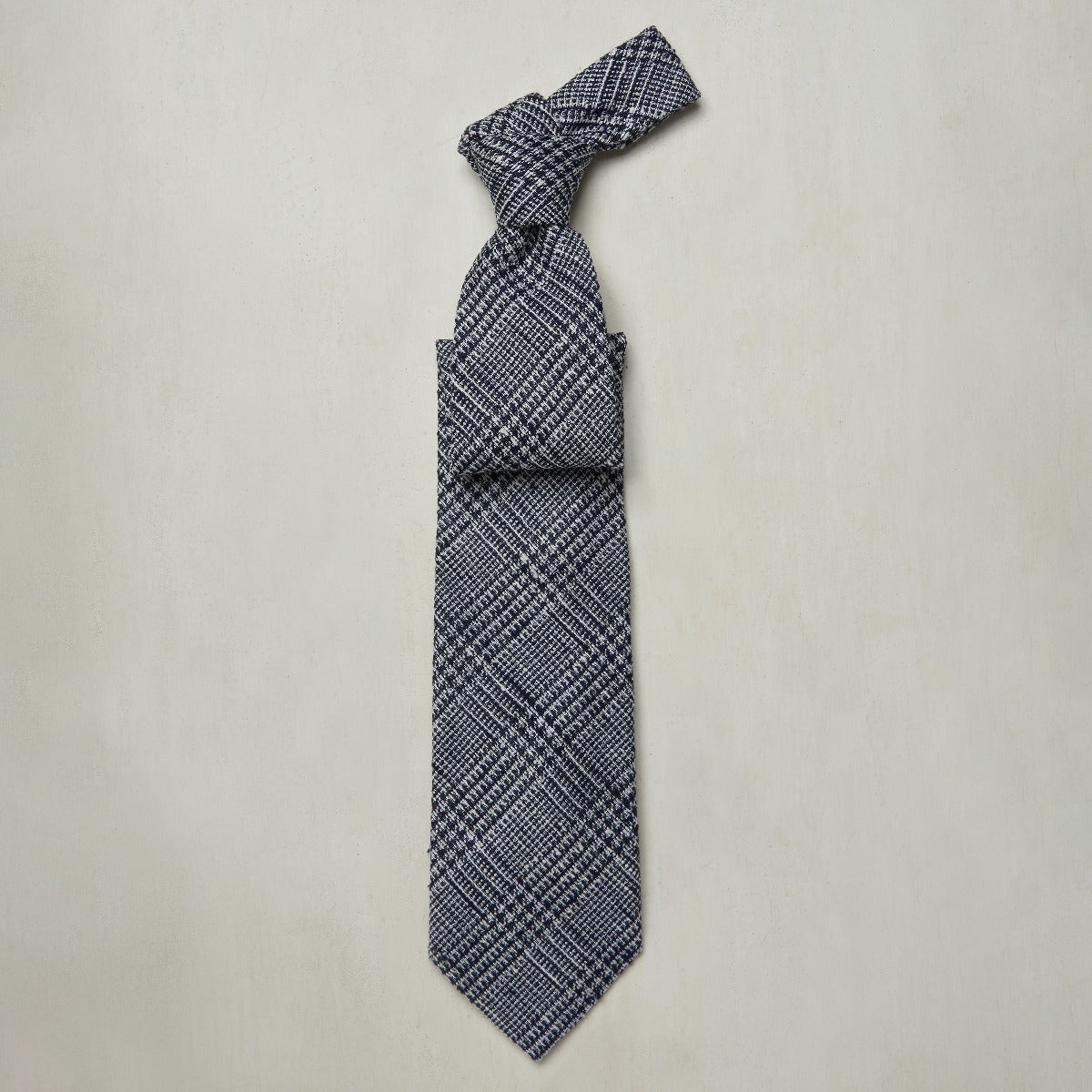 Silk And Cotton Prince Of Wales Tie