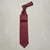 Plain Silk Tie With Thin Stripe