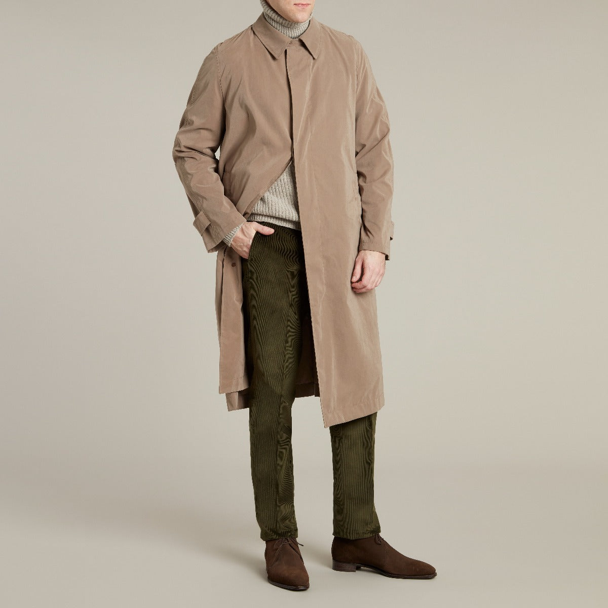 Trench Coat Anderson And Sheppard Overcoat Linen Jacket Anderson