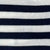 Cotton Striped Sweater In Navy