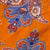 Paisley Print Swimming Shorts In Orange