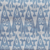 Cotton Ikat Scarf in Sky and White