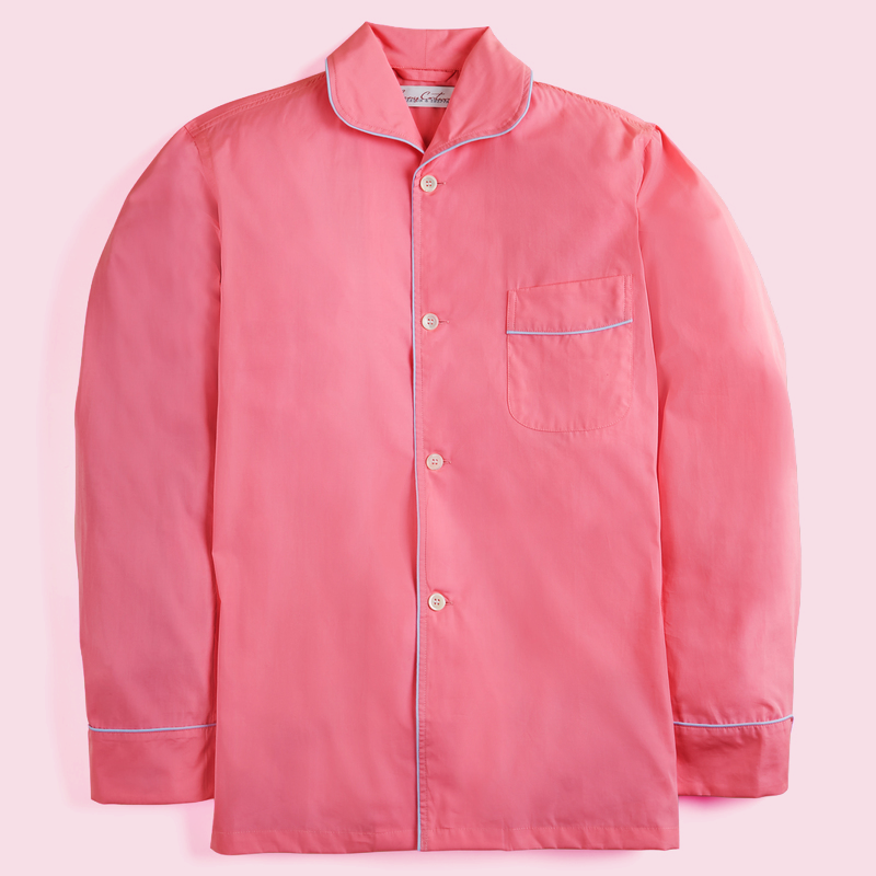 George Cortina For Anderson & Sheppard Pyjama Set in Orchid
