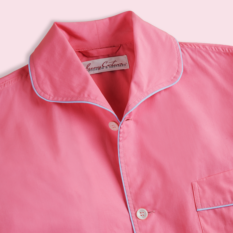 George Cortina For Anderson & Sheppard Pyjama Set in Orchid