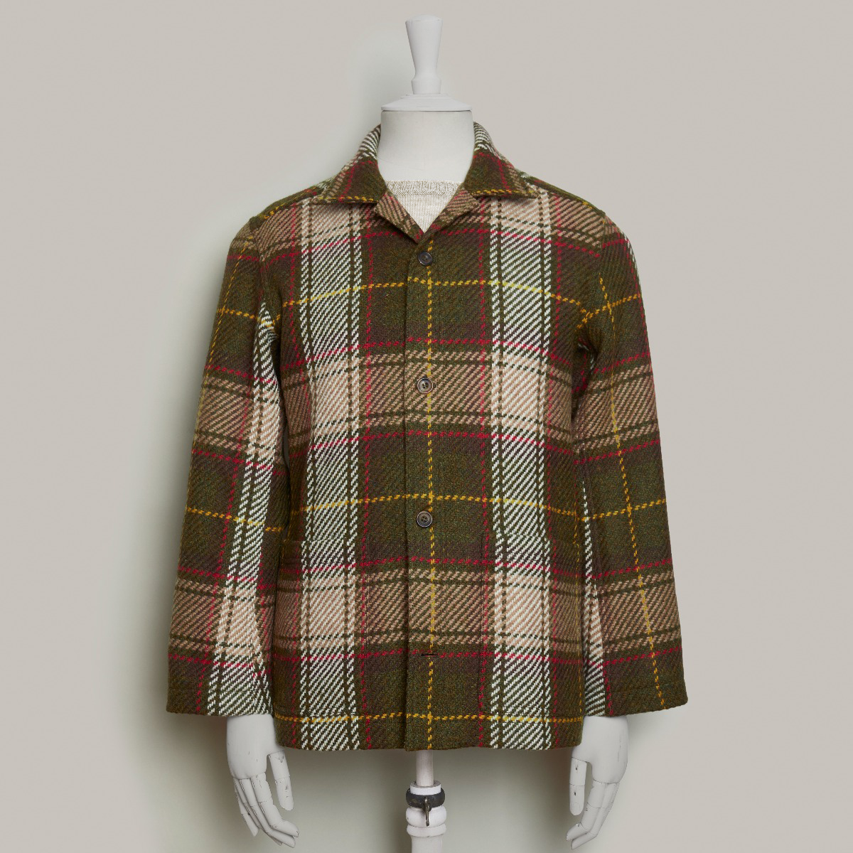 Handwoven Tartan Jacket