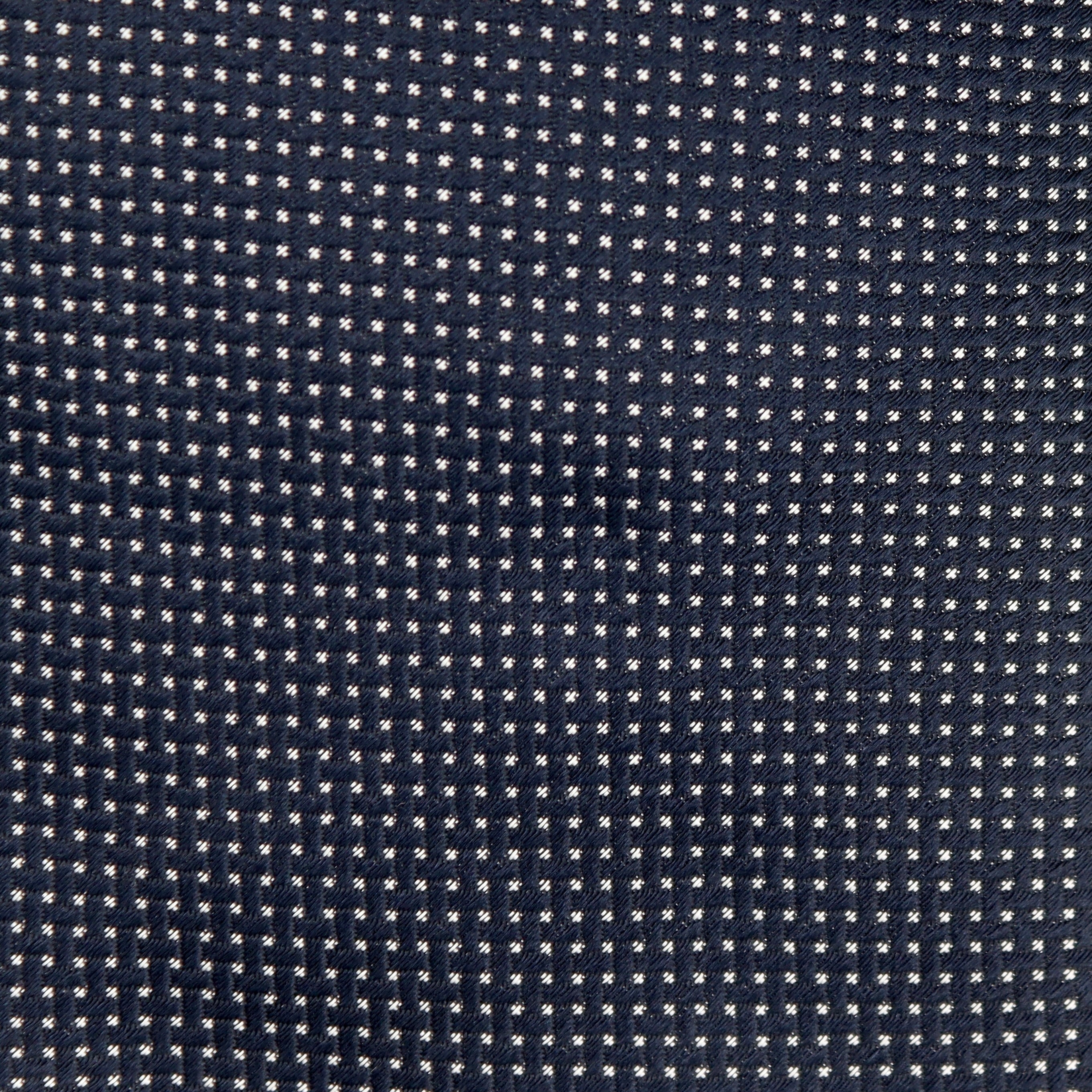 Pinhead Dot Woven Tie in Dark Navy