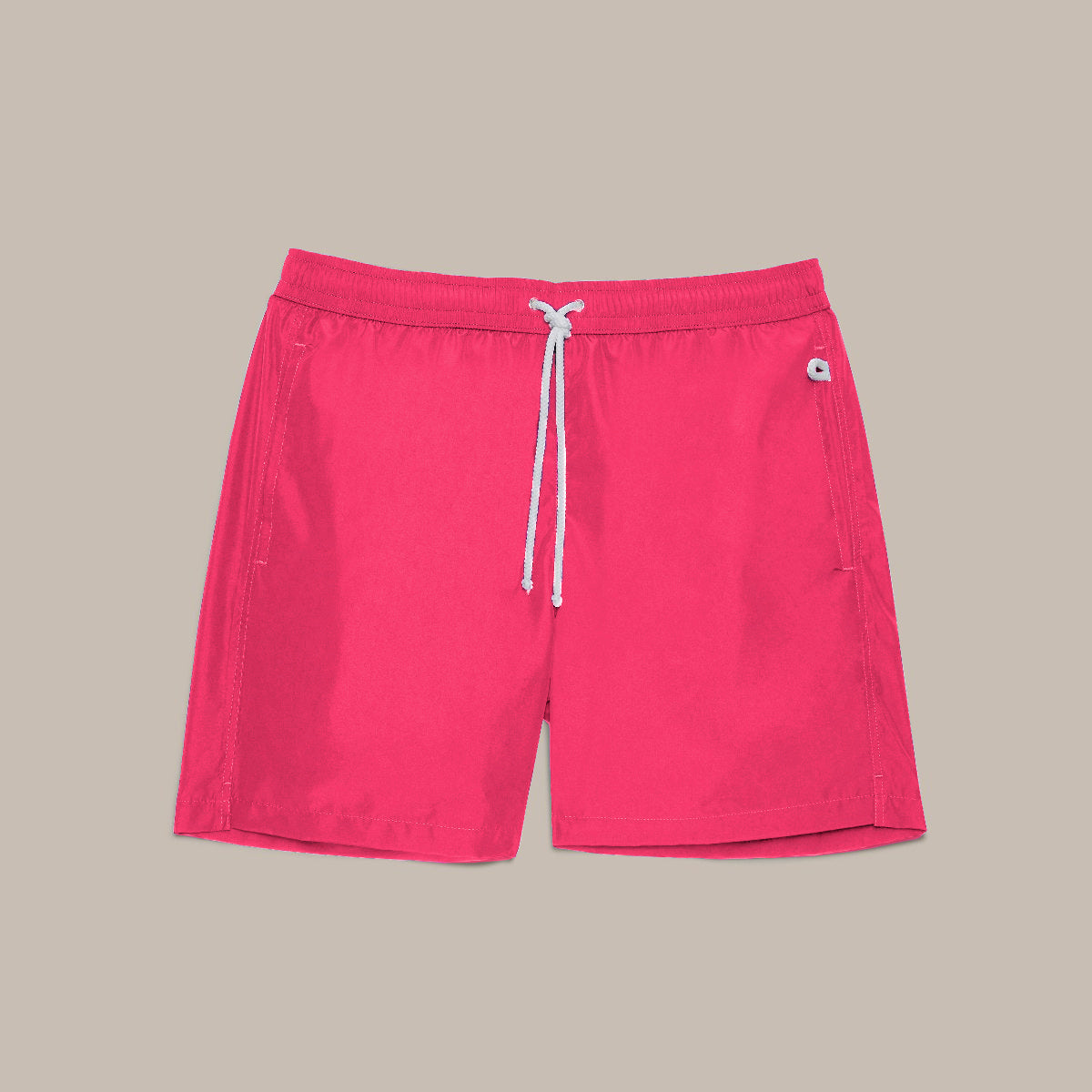 Plain Swimming Trunks In Fuchsia