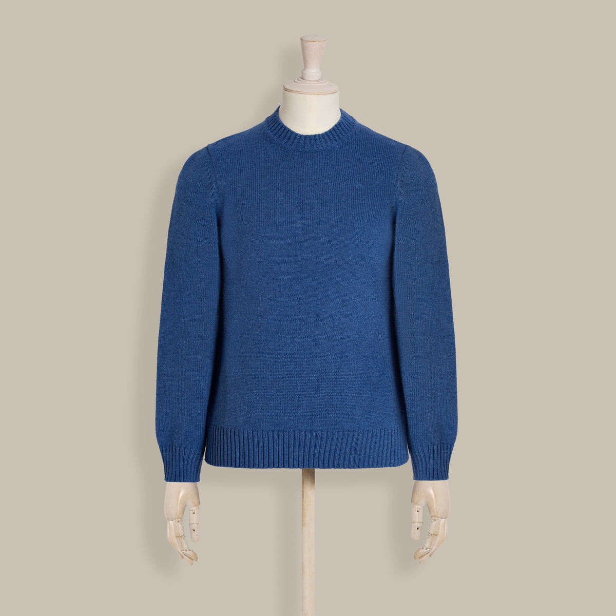 Soft Lambswool Sweater in Blue