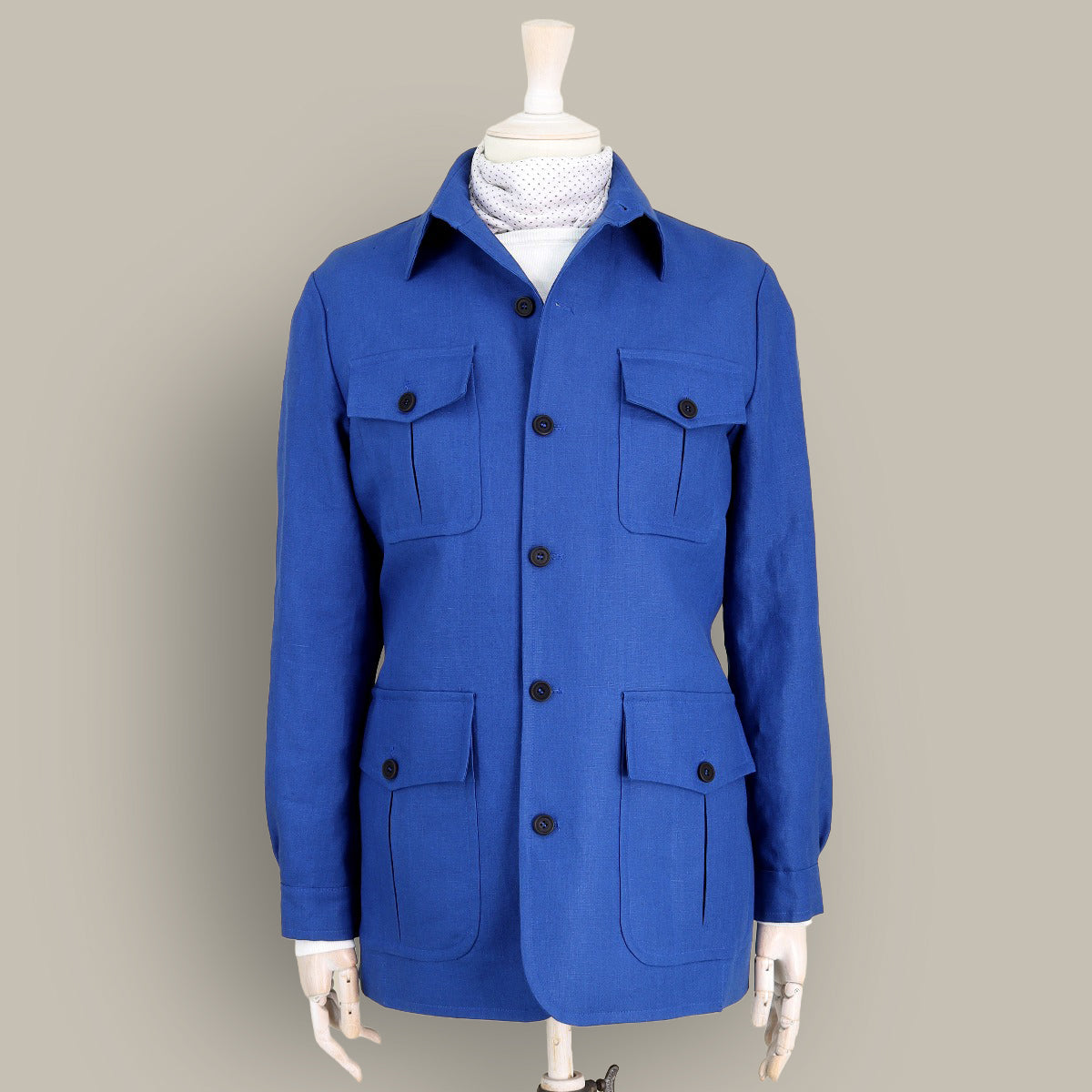 The Esquire Jacket By Nick Sullivan For Anderson & Sheppard In Blue