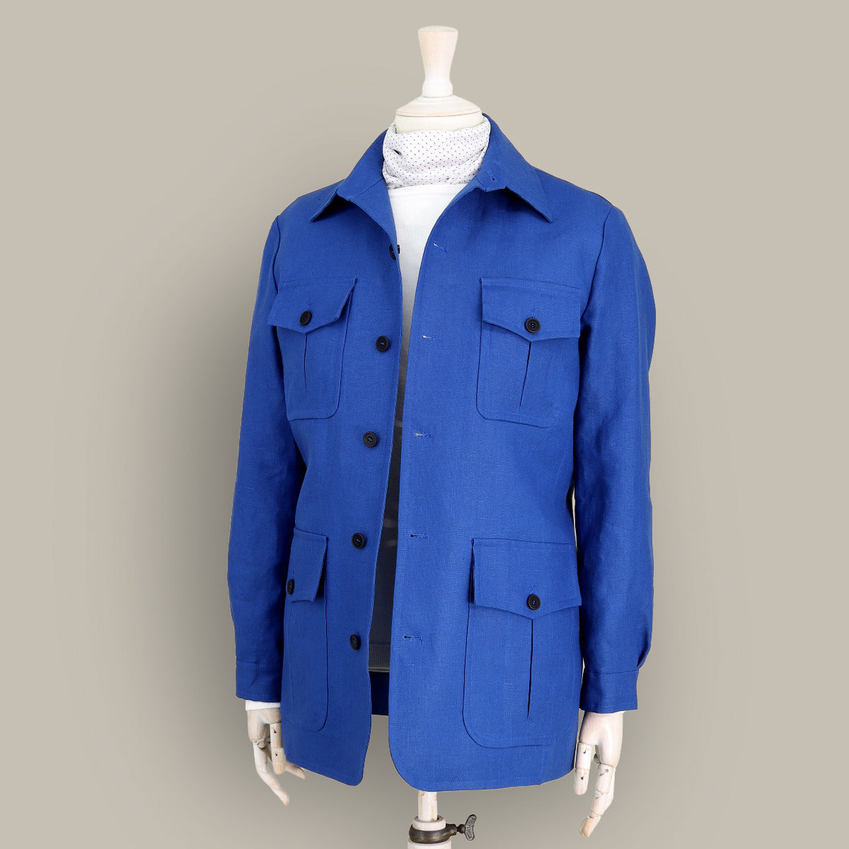 The Esquire Jacket By Nick Sullivan For Anderson & Sheppard In Blue