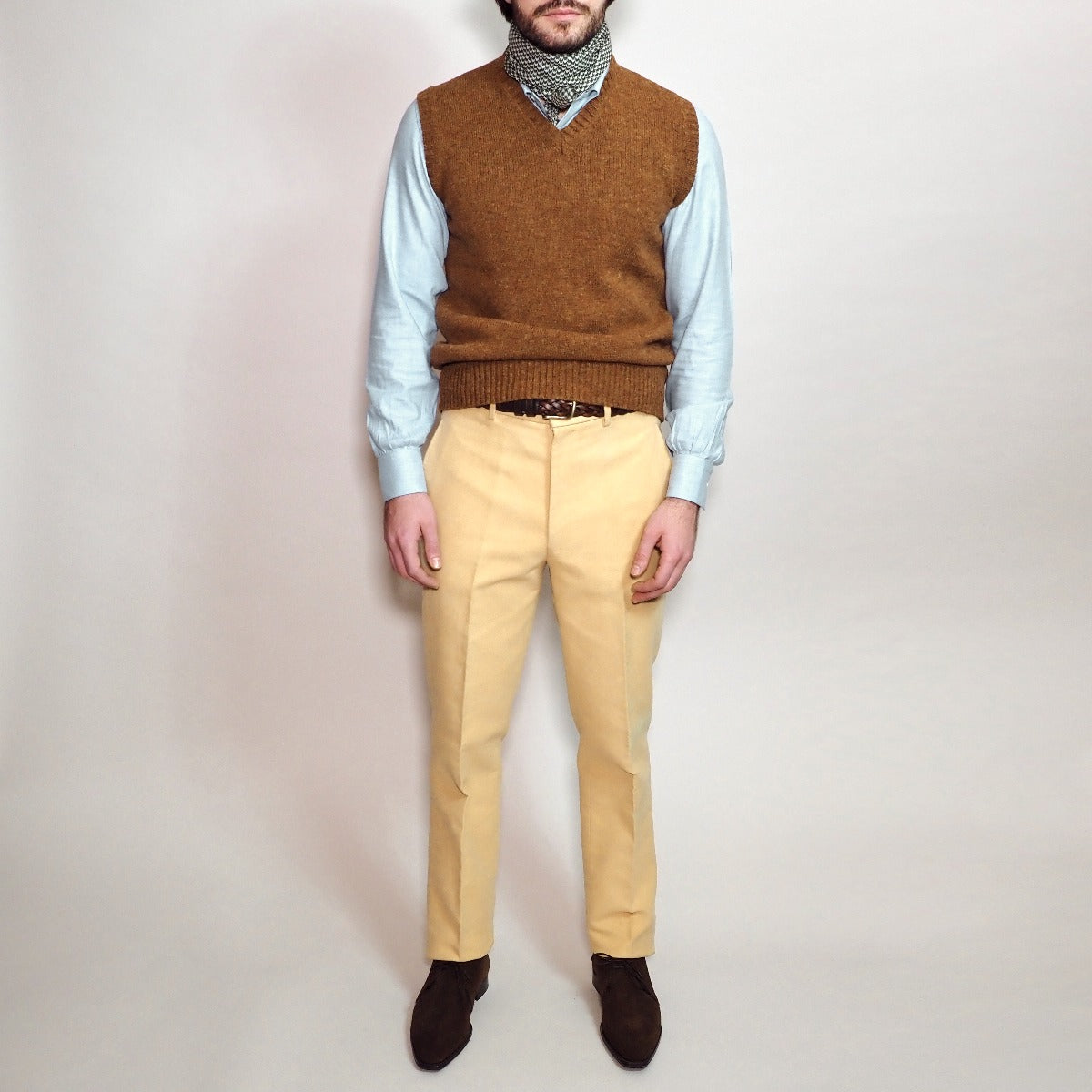 Trouser Style 4 In Gold