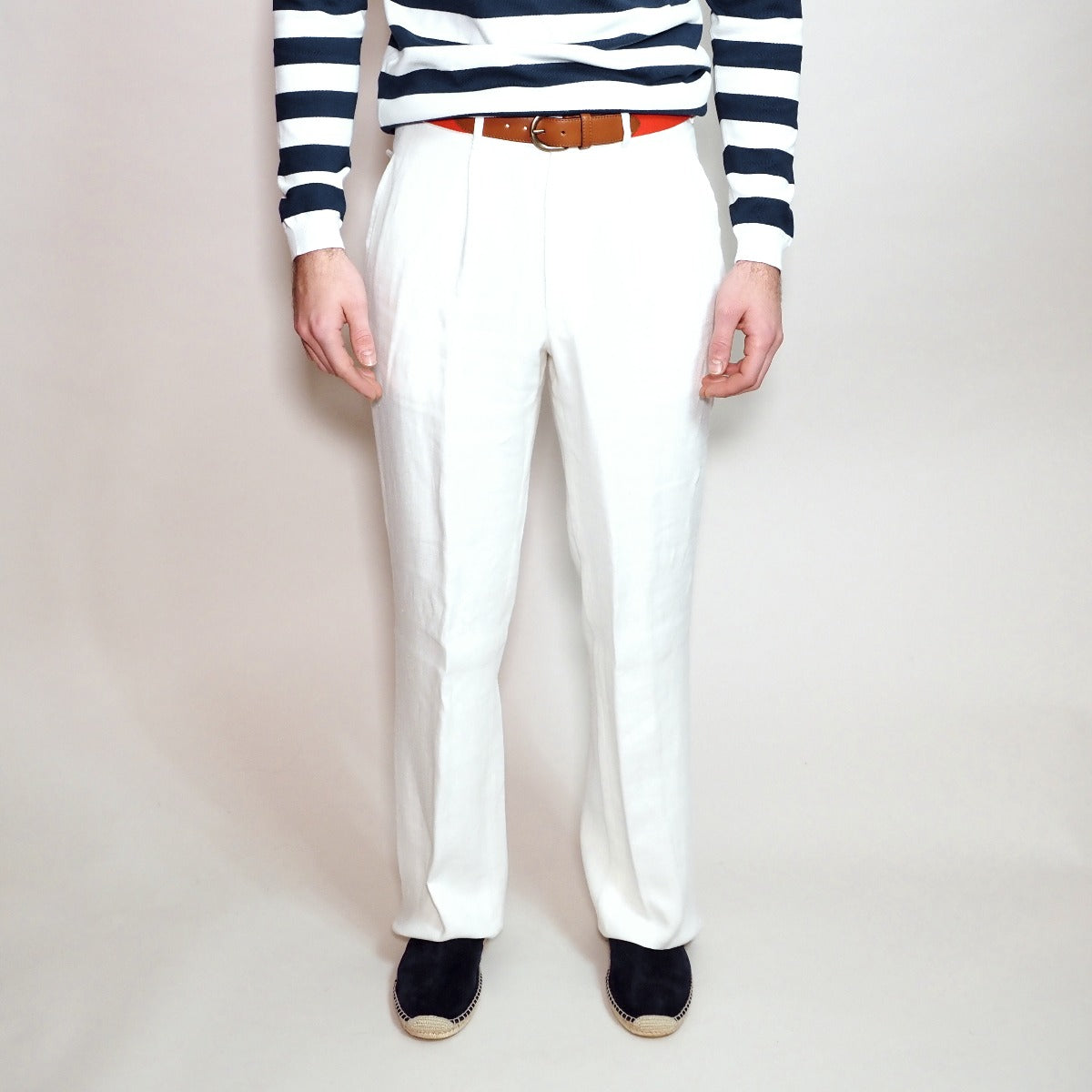 Trouser Style 7 In Off White