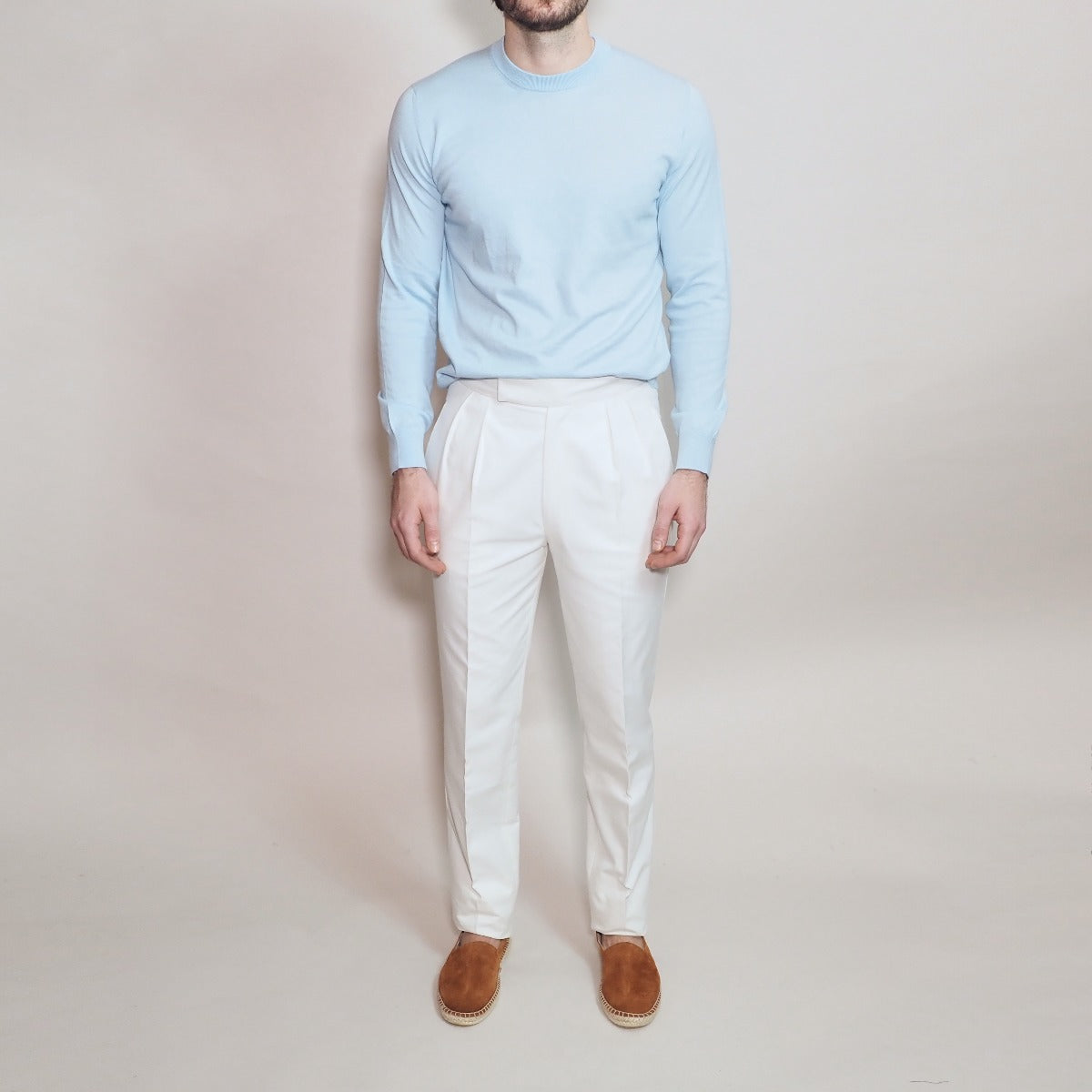 Trousers Style 14 In Ivory