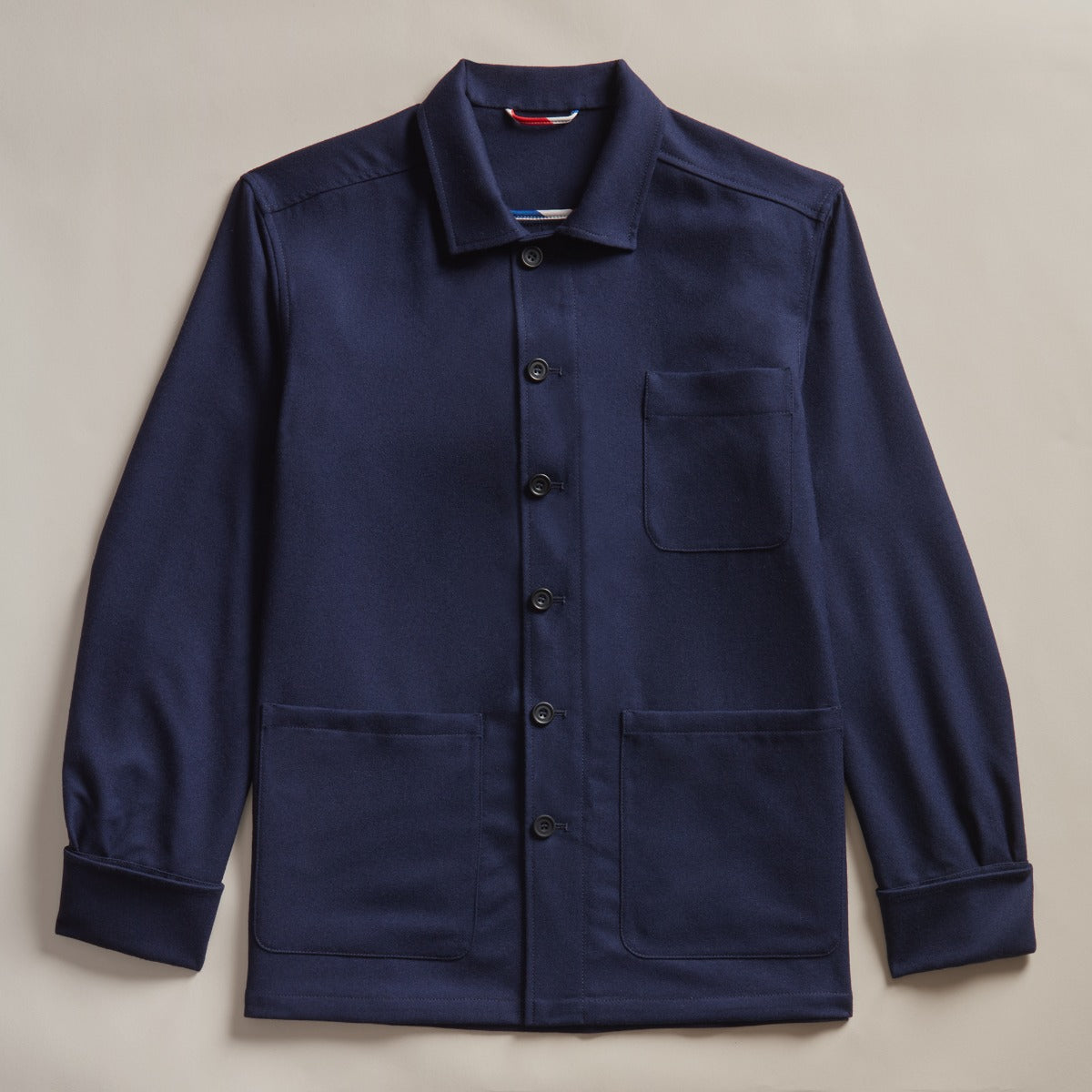 Air Mail Work Jacket In Navy