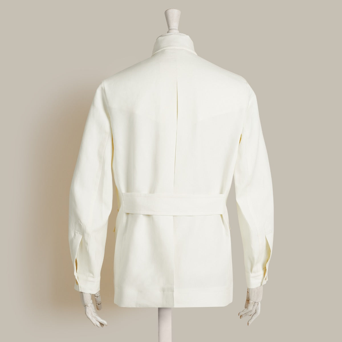 The Esquire Jacket By Nick Sullivan For Anderson & Sheppard In Cream