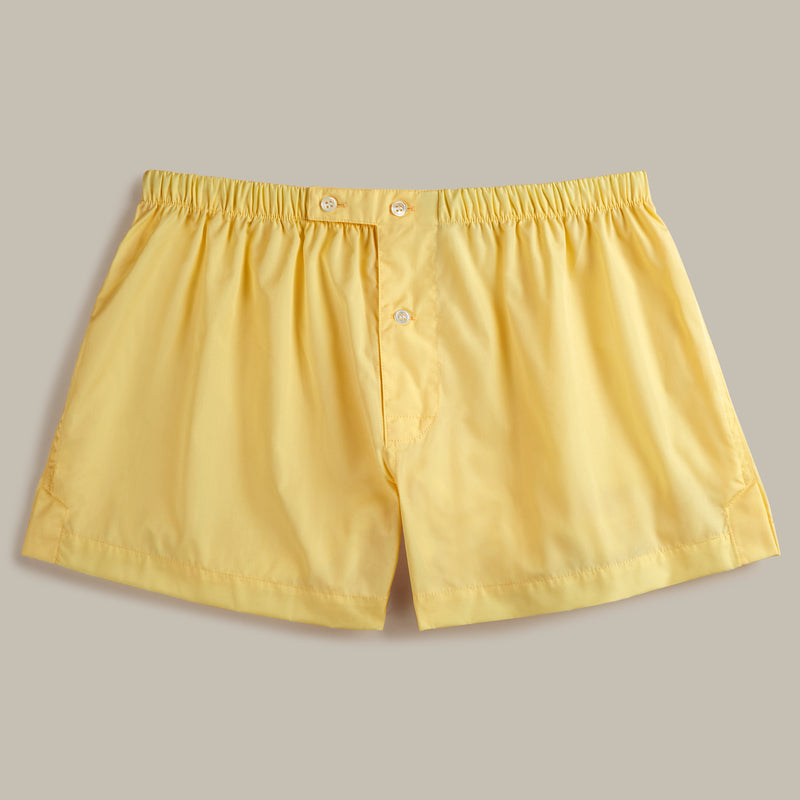 George Cortina For A&S Shorts In Yellow