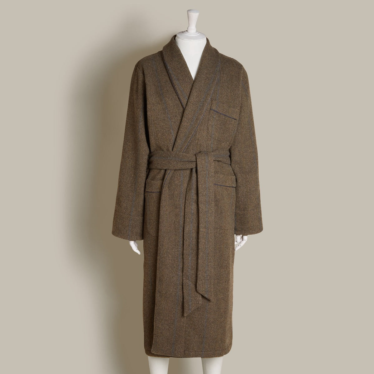 Woollen Herring Dressing Gown