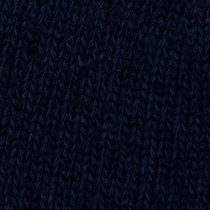 Muskox Knitted Beanie Hat in Dark Navy