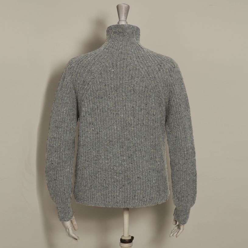 Wool-cashmere blend rollneck sweater | Anderson & Sheppard Shop